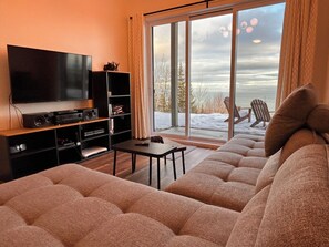 Living area - La Galerie Charlevoix (Les Éboulements)