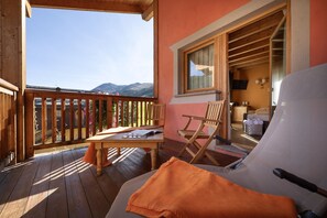 Terrace/patio - Bio Hotel Villa Cecilia (Livigno)