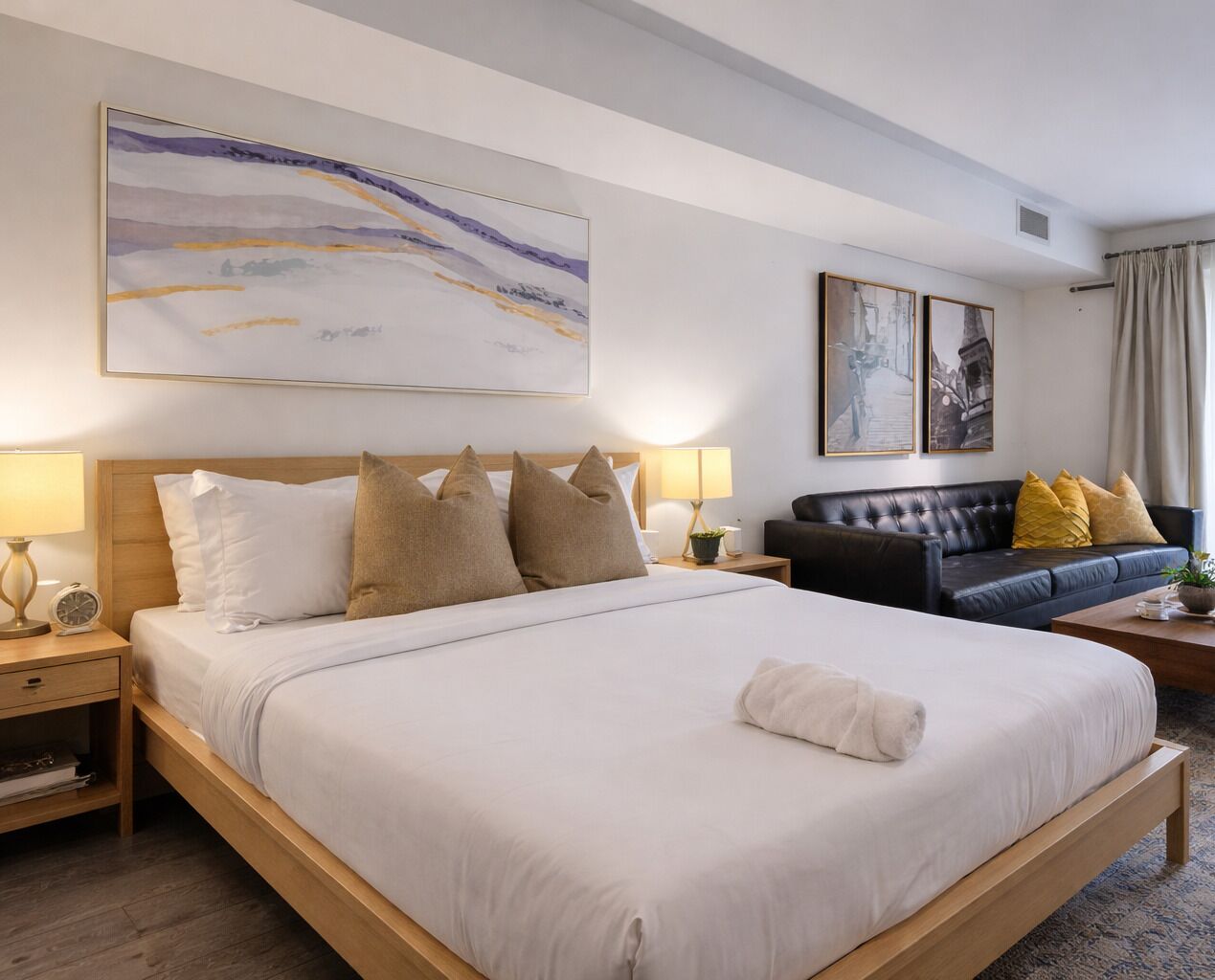 尊爵開放式套房, 城市景觀