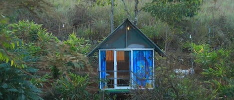 Comfort-telt - balkon | Udendørsområde