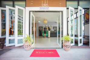 Fachada da propriedade