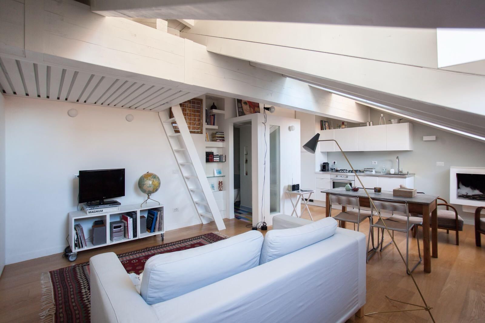 Loft Confort | Coin séjour | Chauffage par le sol