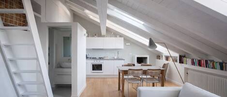 舒適樓中樓客房 | 客廳