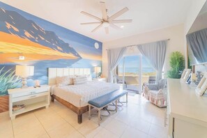 3 bedrooms, iron/ironing board, WiFi, bed sheets - Oceanview home Puerta Cortes golf cart Included (La Paz)