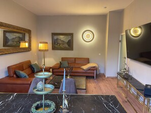 Living area - Enjoy freedom - vacation apartment with 2 bedrooms in a direct city location (Cochem)