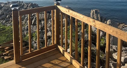 Wake up to the beautiful sunrise on Lake Erie in this tiny lakeside cabin.