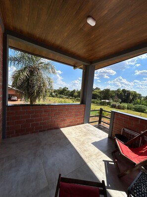 Terrace/patio - New comfortable vacation apartment (Doctor Juan Eulogio Estigarribia)