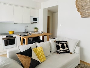 Apartment, 1 Bedroom, Accessible | Living room - Nordic Home Bliss With Marimekko Moments (Helsinki)