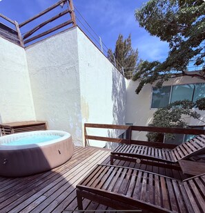 Terrace/patio - Beautiful apartment with a private Jacuzzi (Jal.)