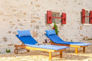 Terrace/patio - Istra Vidulini Croatia -My Nest - charming old house in the village near Rovinj (Vidulini)