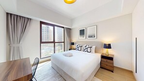 1 habitación, tabla de planchar con plancha, wifi y ropa de cama 