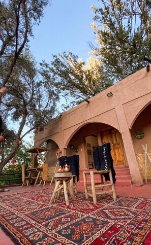 Terrace/patio - Ouberge loassis house (Ourika)