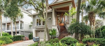 Amazing oceanfront home overlooking beach and golf. Perfect for families.