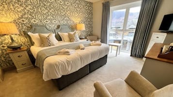 Deluxe tweepersoonskamer, uitzicht op heuvels