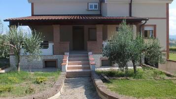 Fassade der Unterkunft