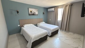 Wifi gratis y ropa de cama