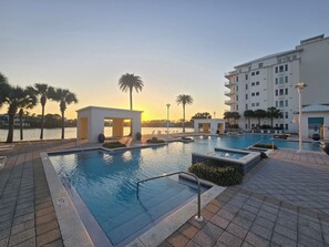 Pool - Carillon Beach Condo, 5th Floor, Gulf & Lake Views! Steps From Beach! 4 Pools! (Panama City Beach)