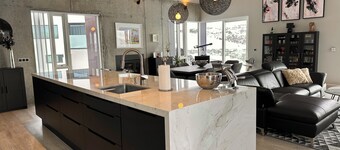 Luxury lake-side Villa split into two apartments, upper apartment for rent