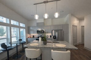 Private kitchen - Dallas Modern Home, Prime Location. World Cup Dallas 2026 (Addison)