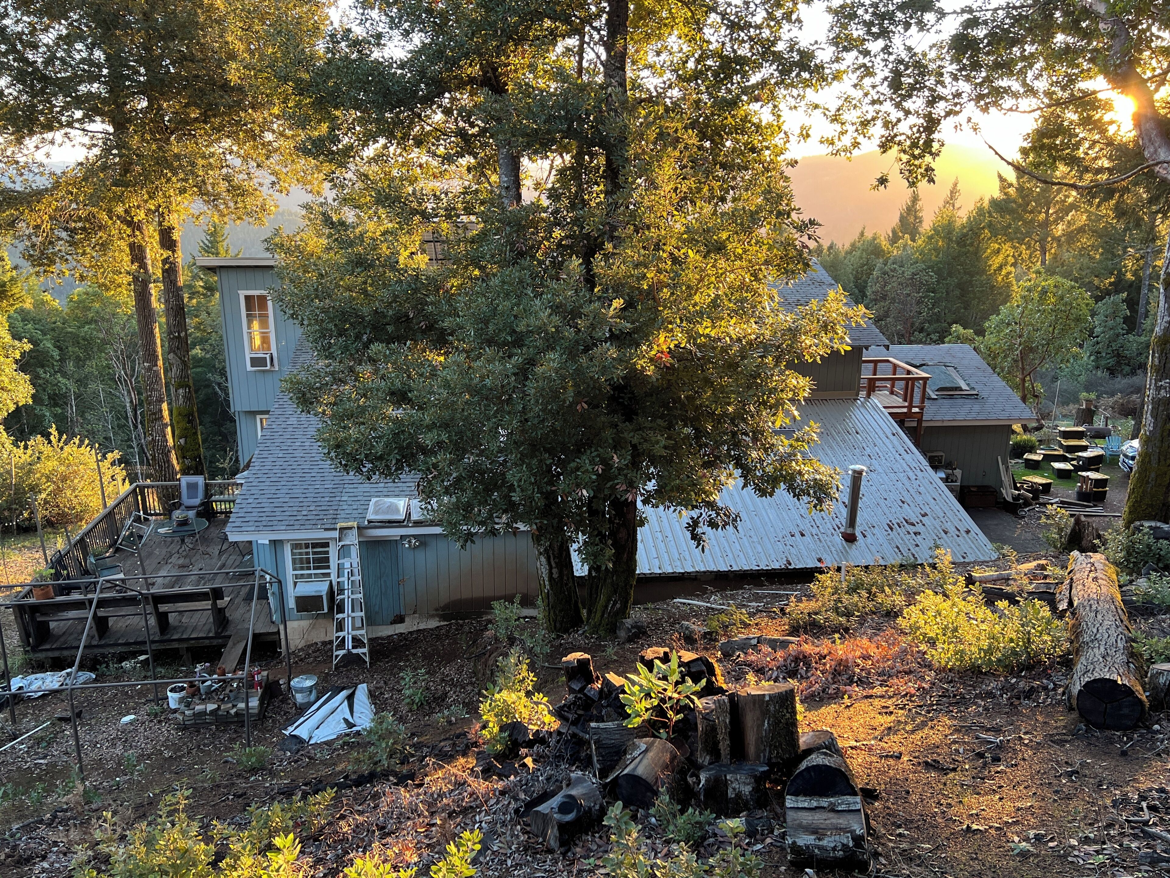 Enceinte de l’hébergement