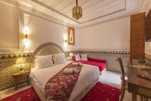Deluxe Suite | In-room safe, individually decorated, individually furnished - Riad Jnane Zephyr (Marrakech)