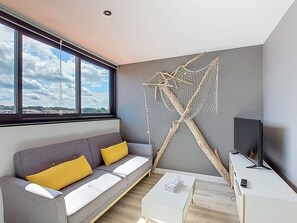 TV - Apartment with lake view - 6 guests (Vieux-Boucau-les-Bains)