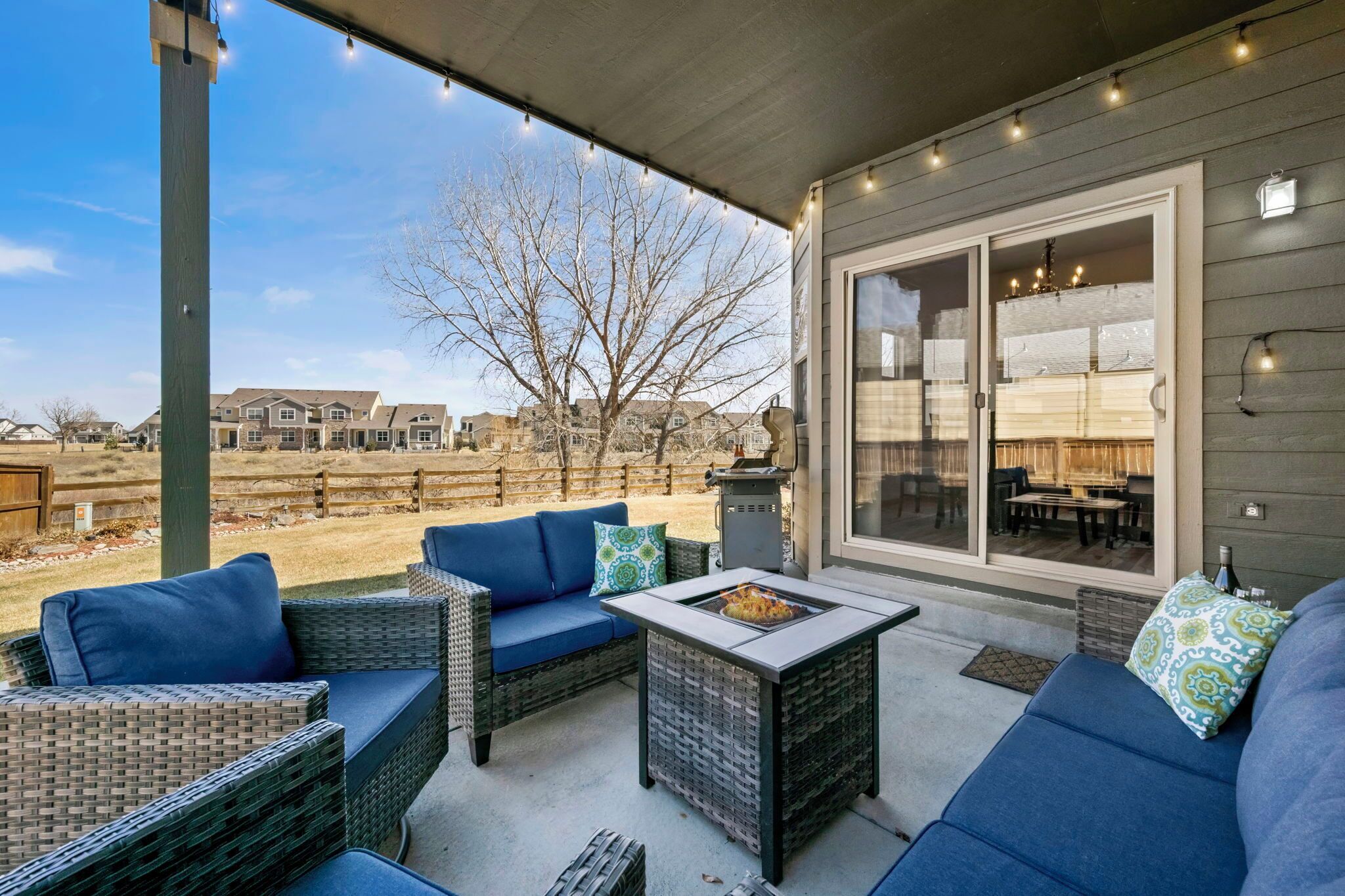 House, Multiple Beds, Patio, Garden View (Cabin-Style Group Retreat) | Terrace/patio