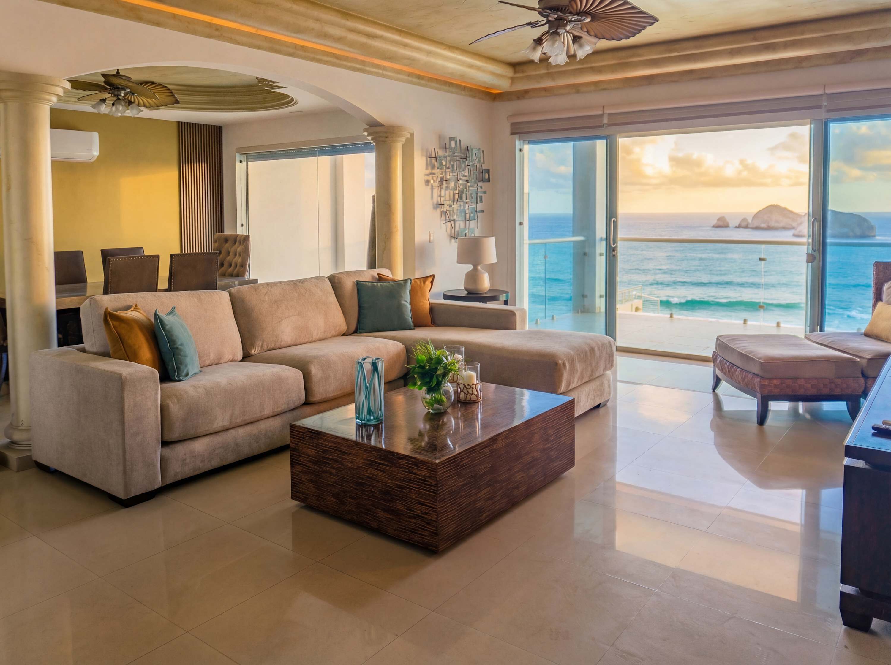 Área de sala de estar