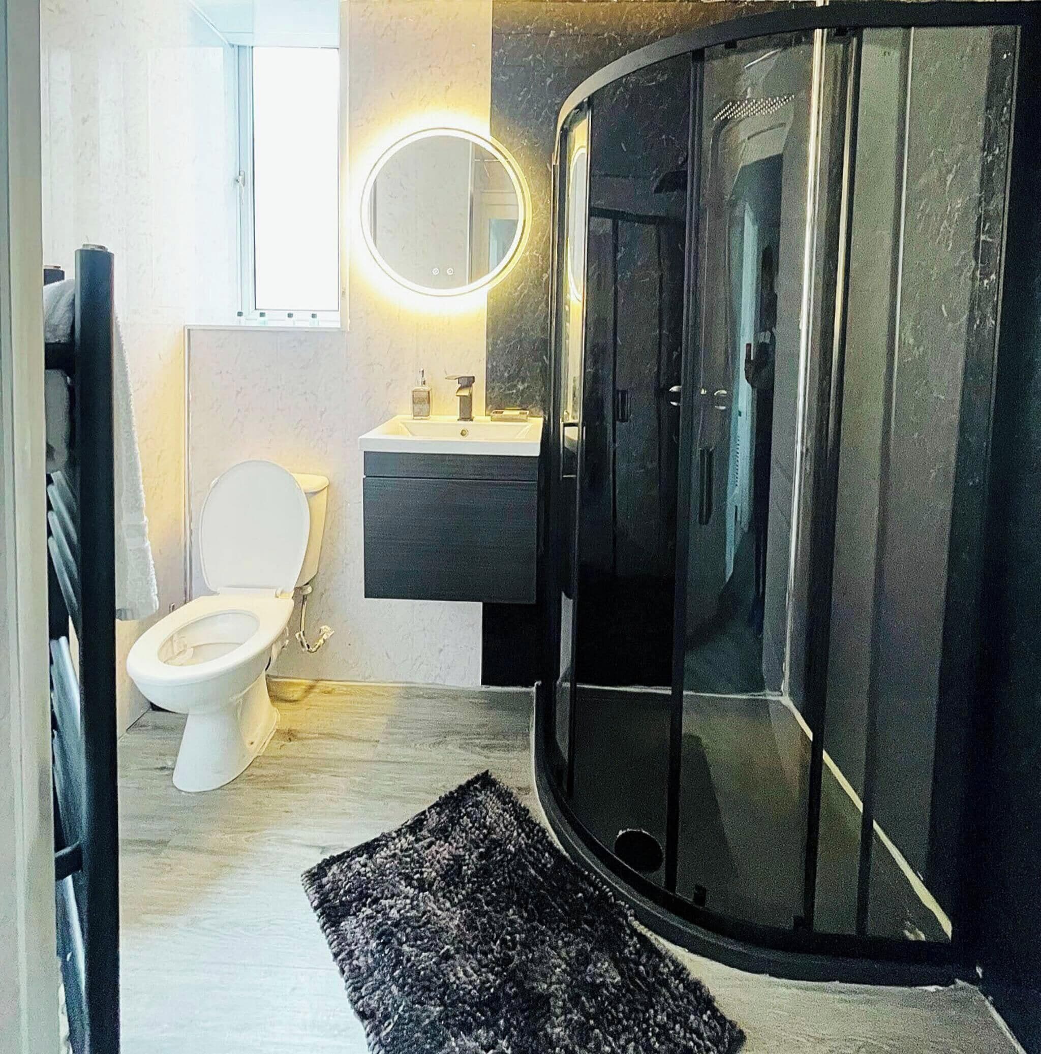 Apartment, 3 Bedrooms, Fireplace, Garden View | Bathroom