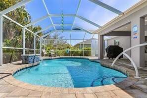 Pool - Cape Coral Home Pool, Lanai & Near Gulf Access (Cape Coral)