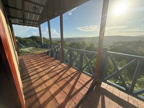 Terrace/patio - Beautiful view cabin (Puerto Plata)