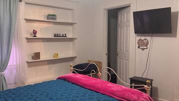 1 chambre, fer et planche à repasser, Wi-Fi gratuit, draps fournis