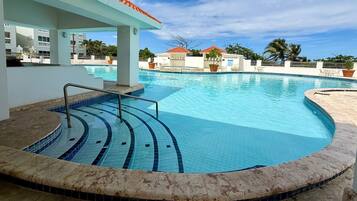 Apartment, Balcony, Mountain View | Pool