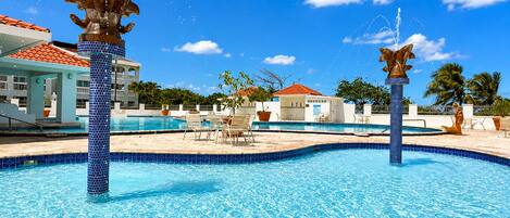 Apartment, Balcony, Mountain View | Pool | 2 outdoor pools