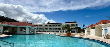 公寓, 露台, 山景 | 泳池