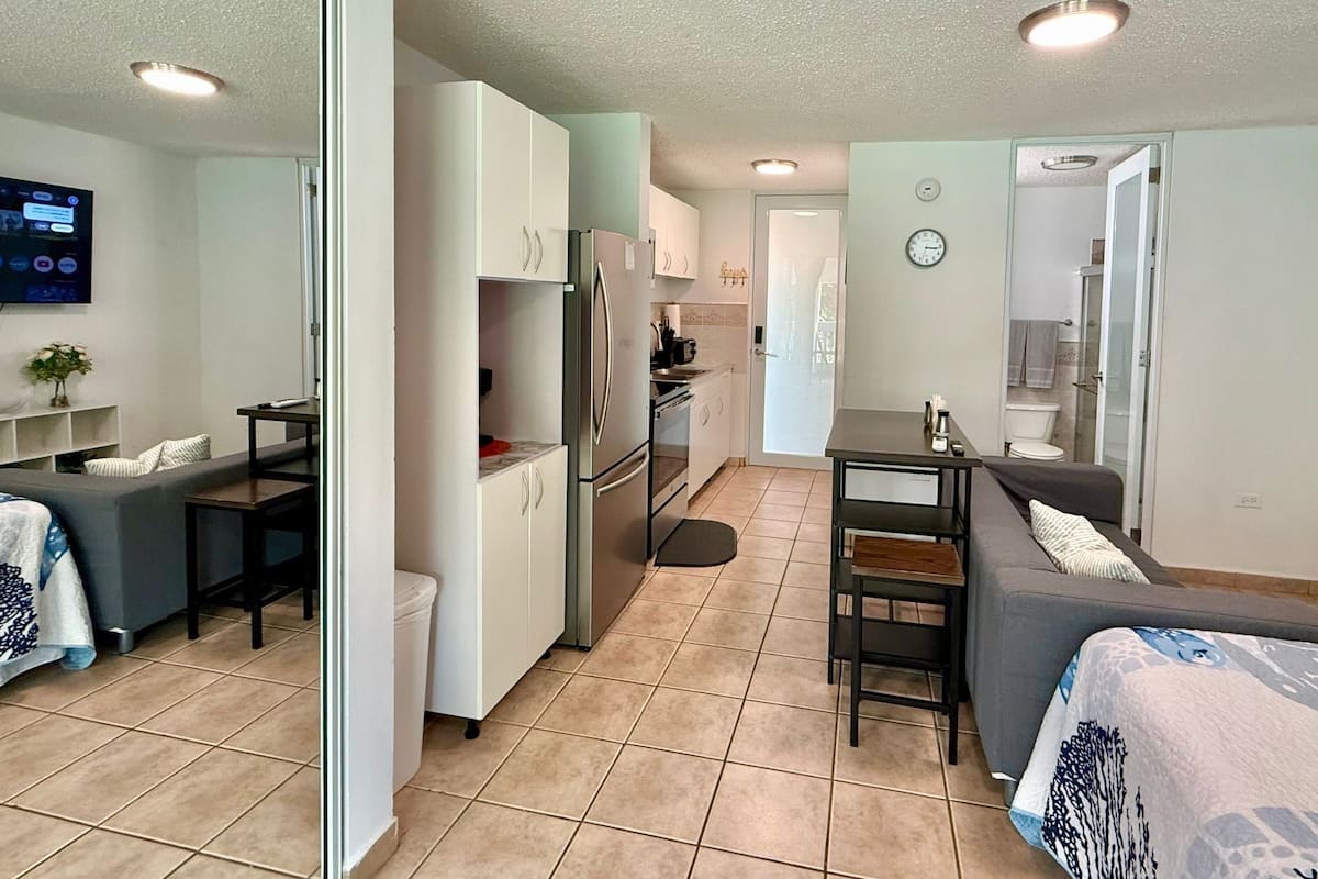 公寓, 阳台, 山景