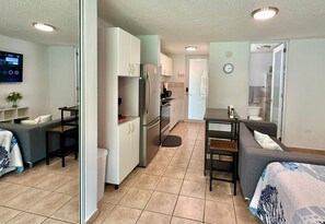 Apartamento, sacada, vista para a montanha