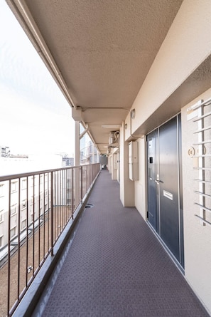 Family Apartment, City View | Property grounds - b&Shin-Osaka (Osaka)