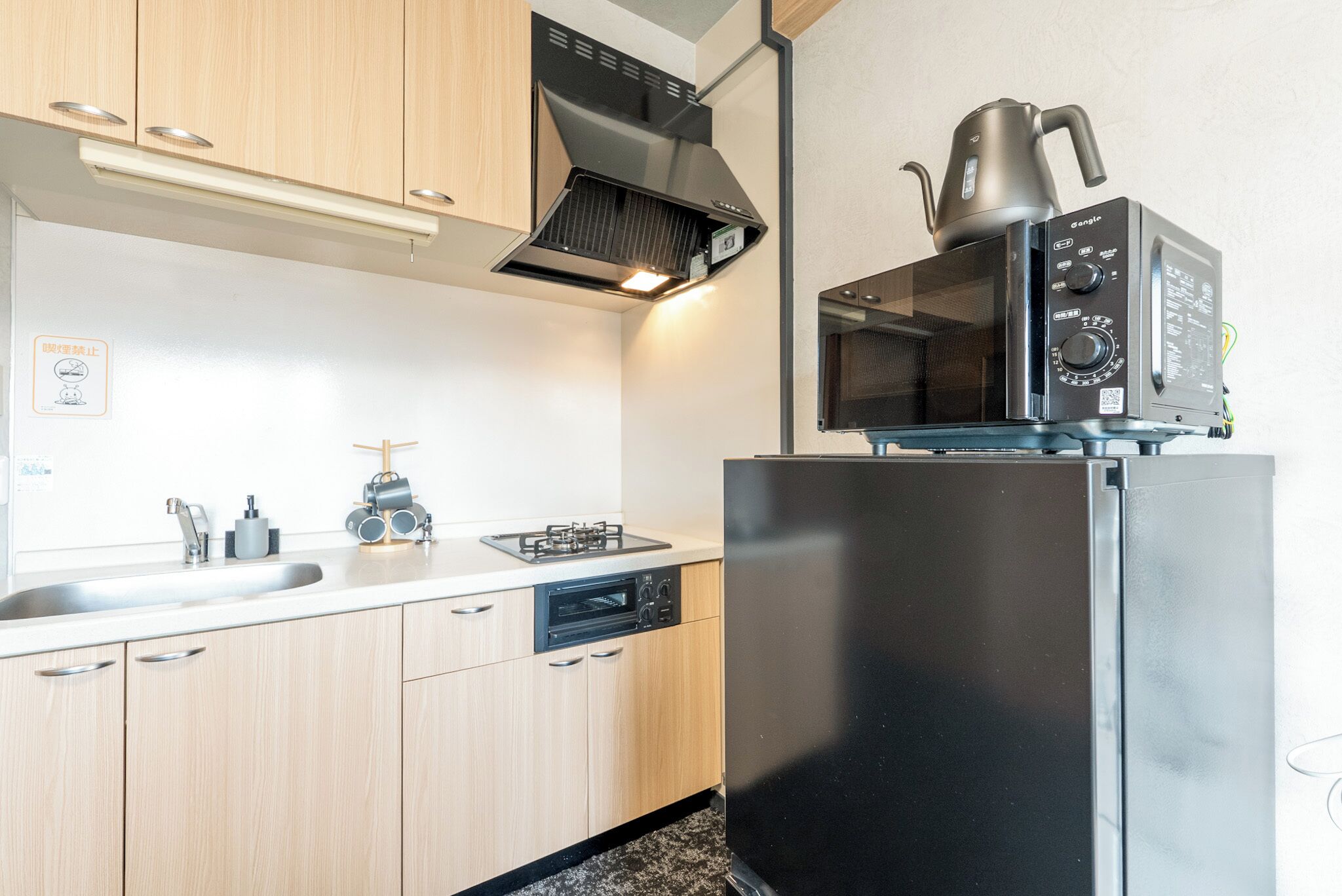 Family Apartment, City View | Private kitchen