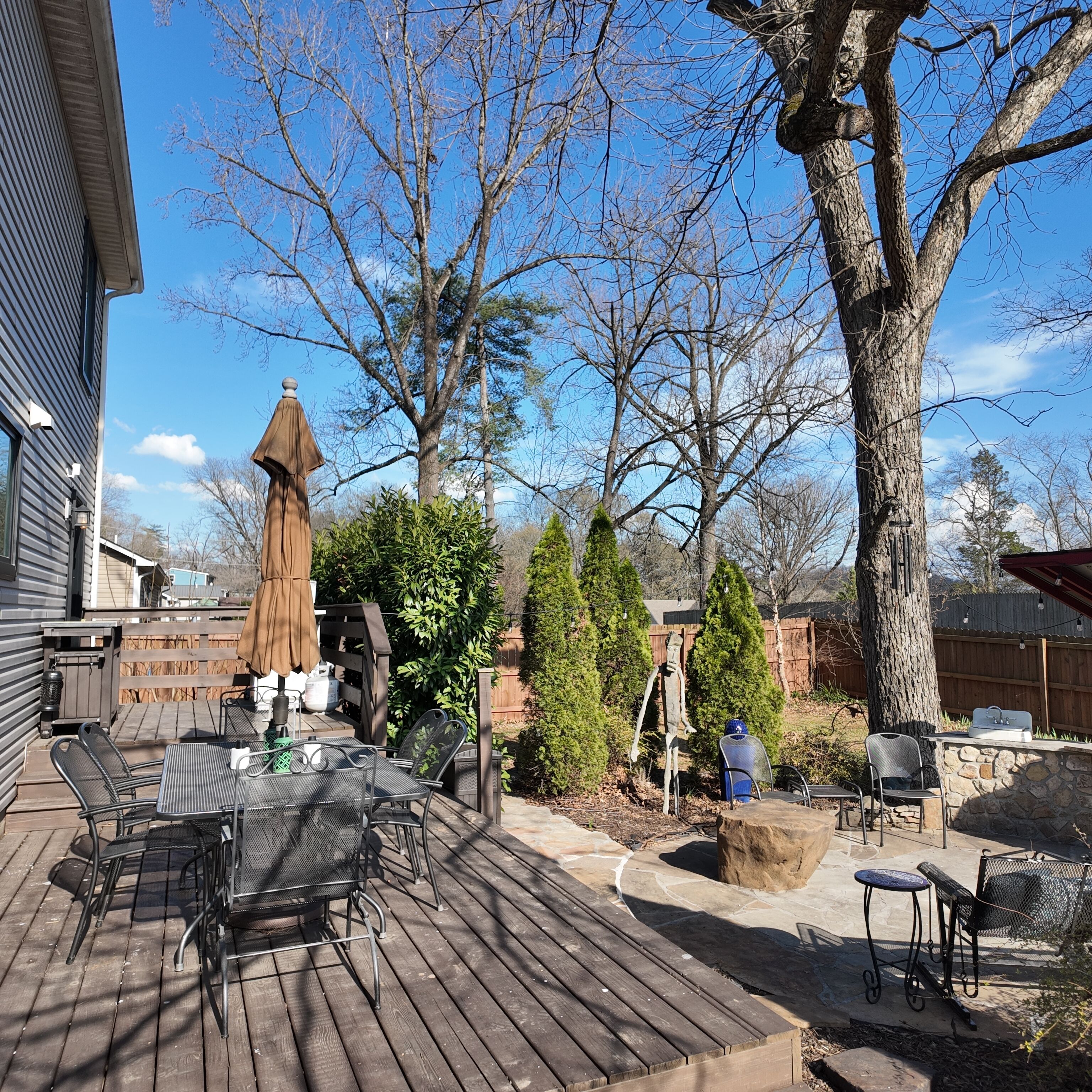 Opções para refeição ao ar livre