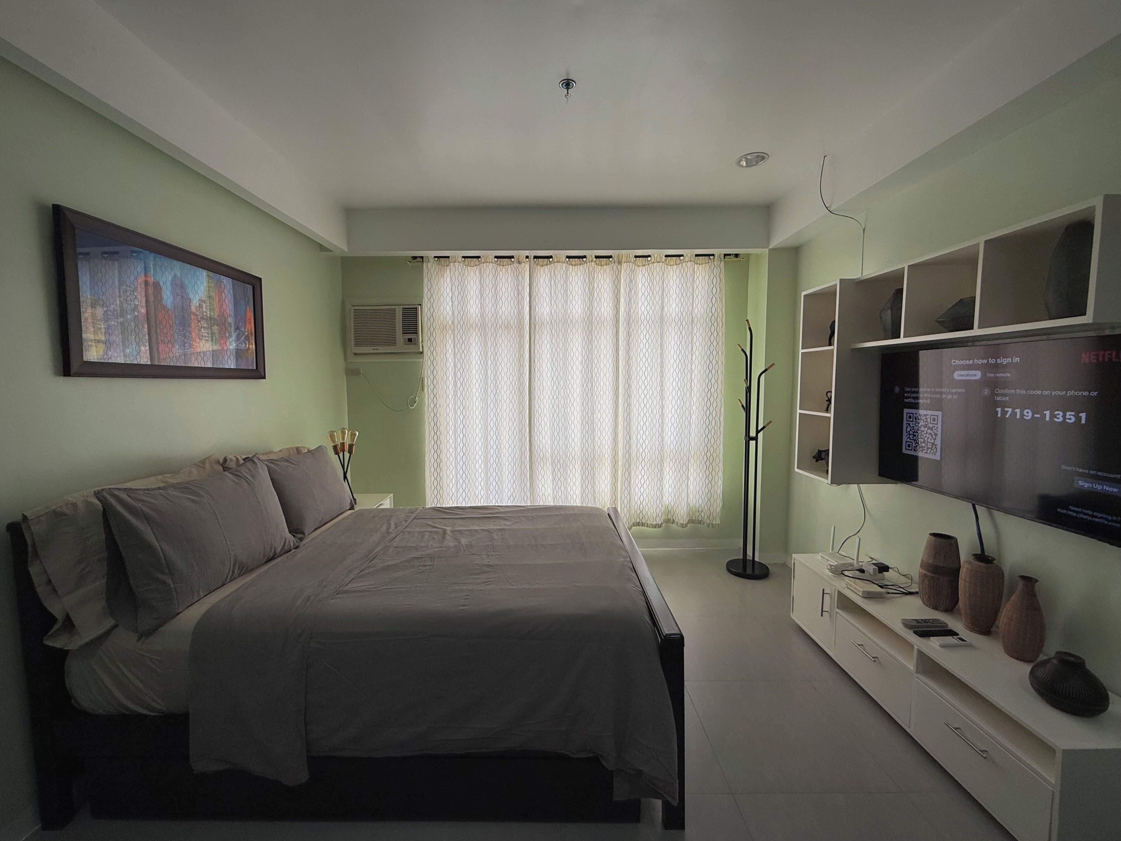1 bedroom, WiFi, bed sheets