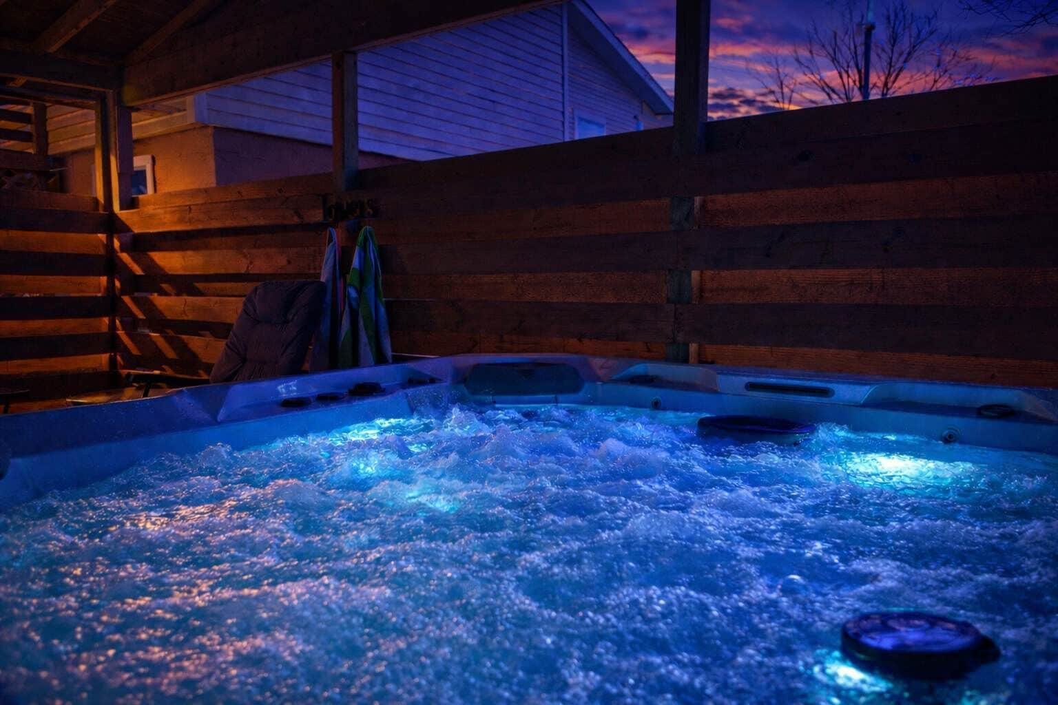Bubbelpool utomhus
