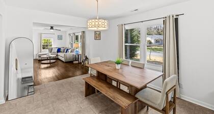 Spacious Charlotte Retreat with Private Hot Tub