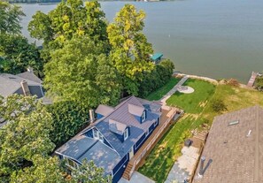 Exterior - Private Lakefront Retreat with Fire Pit & Sunset Views (Kansasville)