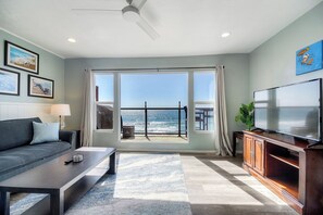Smart TV - Oceanfront Condo | Private Balcony | Beach Access | Sunset Views (Carlsbad)