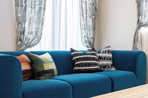 Superior Villa, Balcony, City View | Living area | 50-inch flat-screen TV with cable channels - Villa Gotemba Holidays (Gotemba)