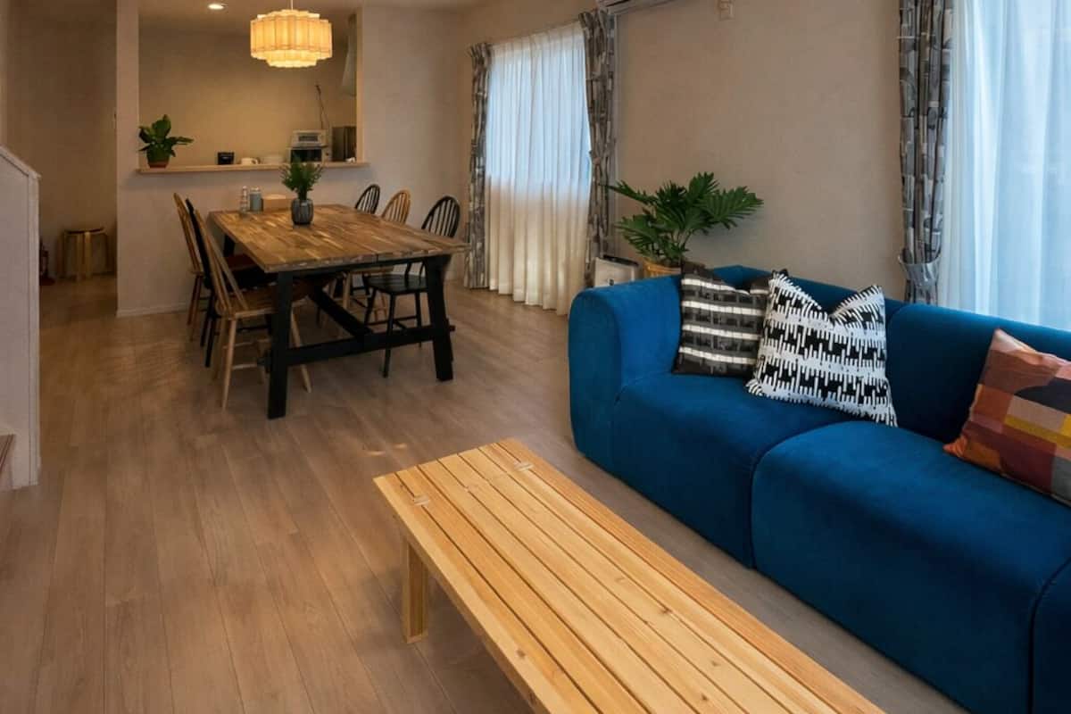 Superior-Villa, Balkon, Stadtblick | Wohnbereich