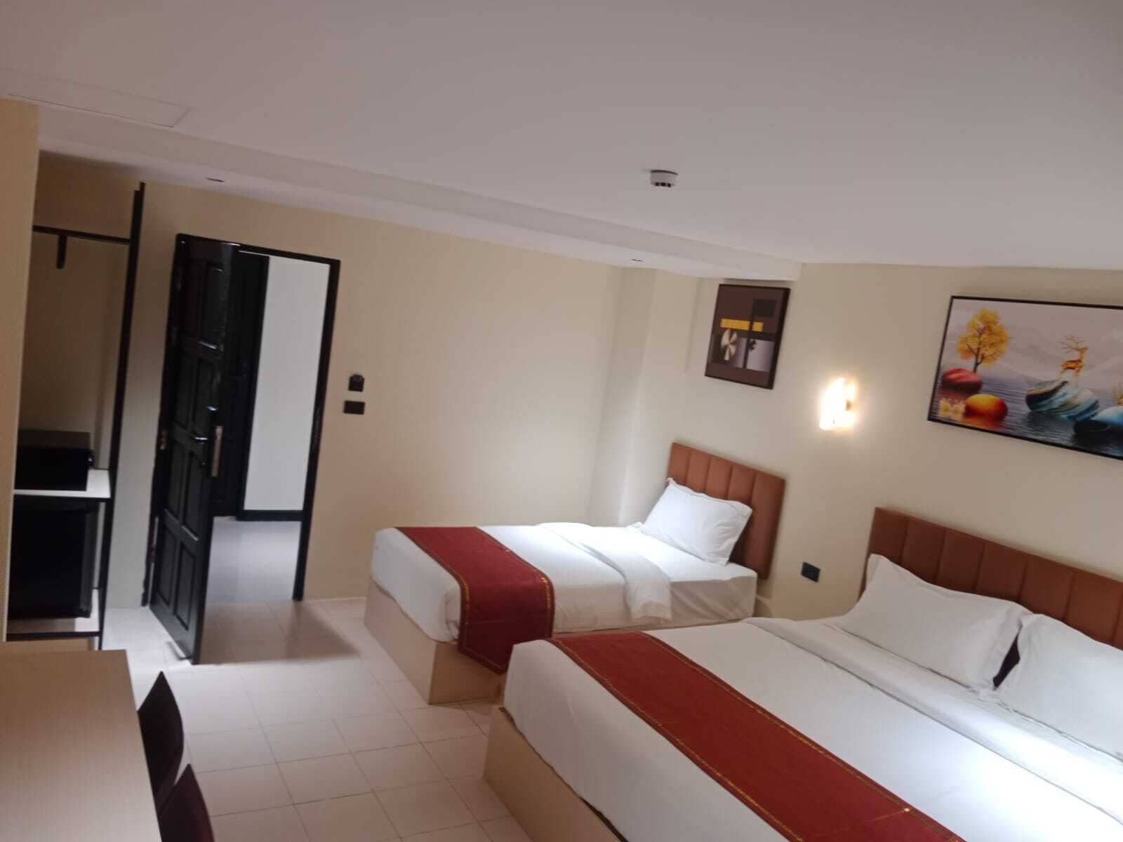 Phòng 3 Deluxe, ban công, quang cảnh thành phố