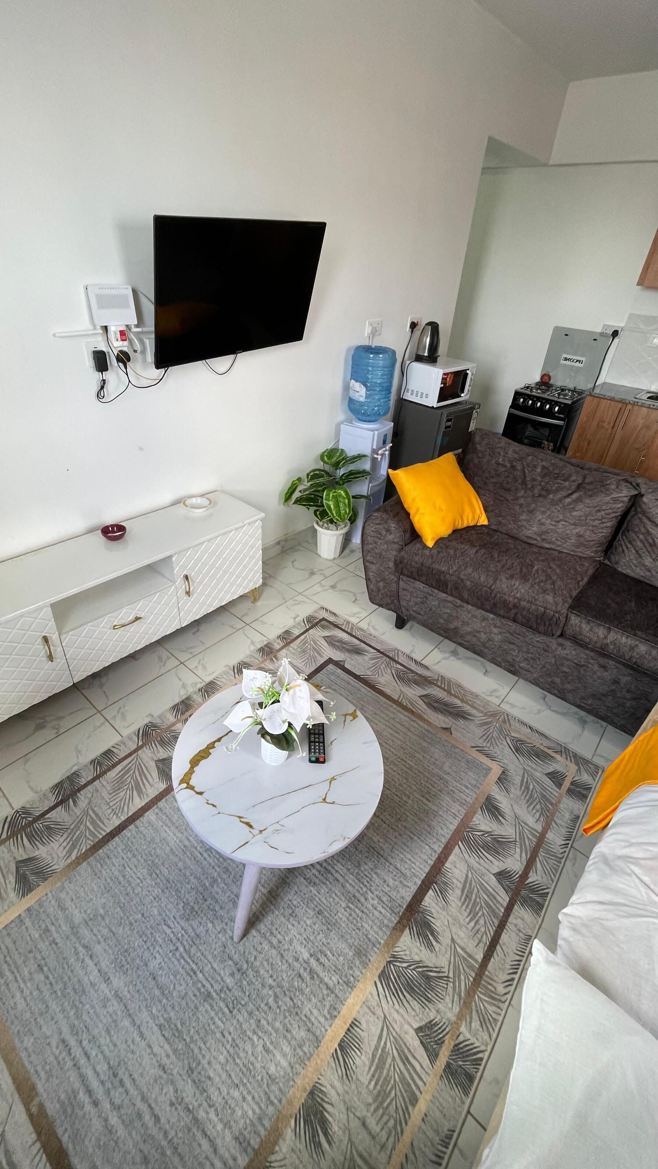 Estúdio luxo, vista para a cidade | Área de estar