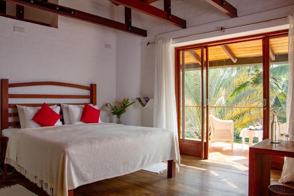 Deluxe Double Room, Balcony, Garden View